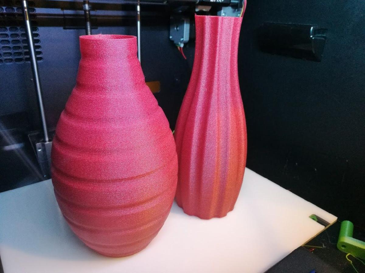 Os vasos estranhos