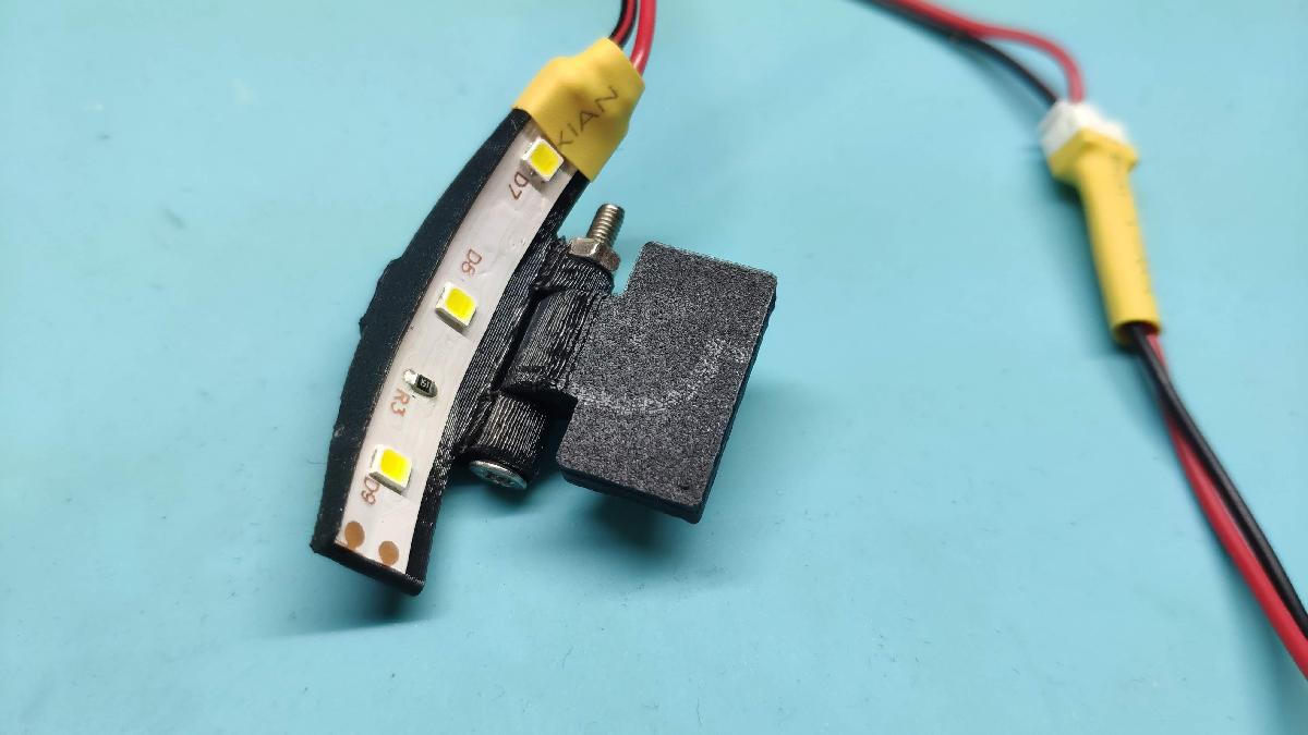 Iluminacao LED magnetica Anycubic Kossel Linear Plus