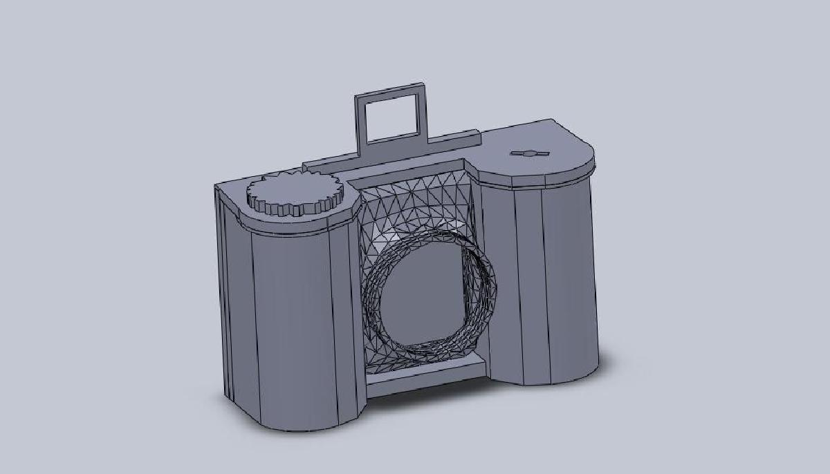 Caixa de Pinhole Impressivel Ultra Compacta V1