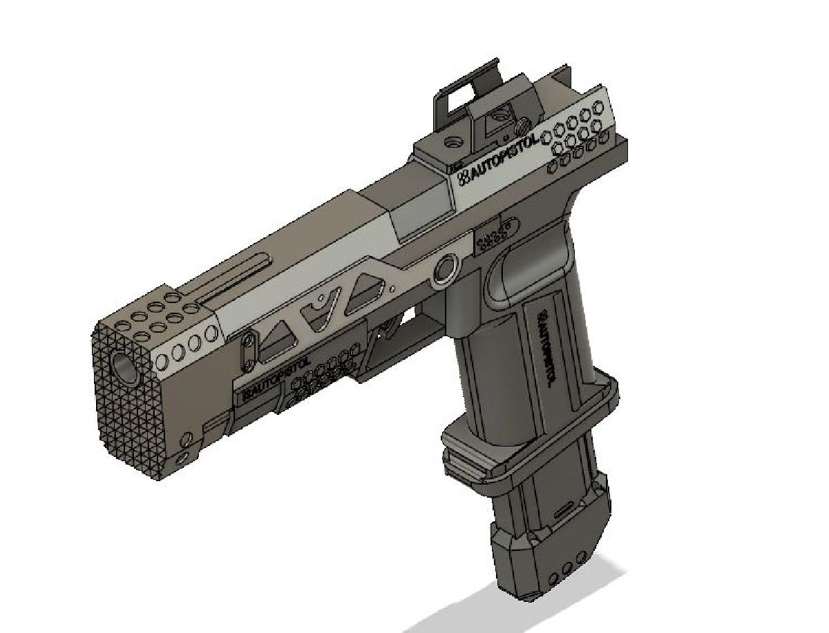 Pistola automatica Apex Legends RE 45