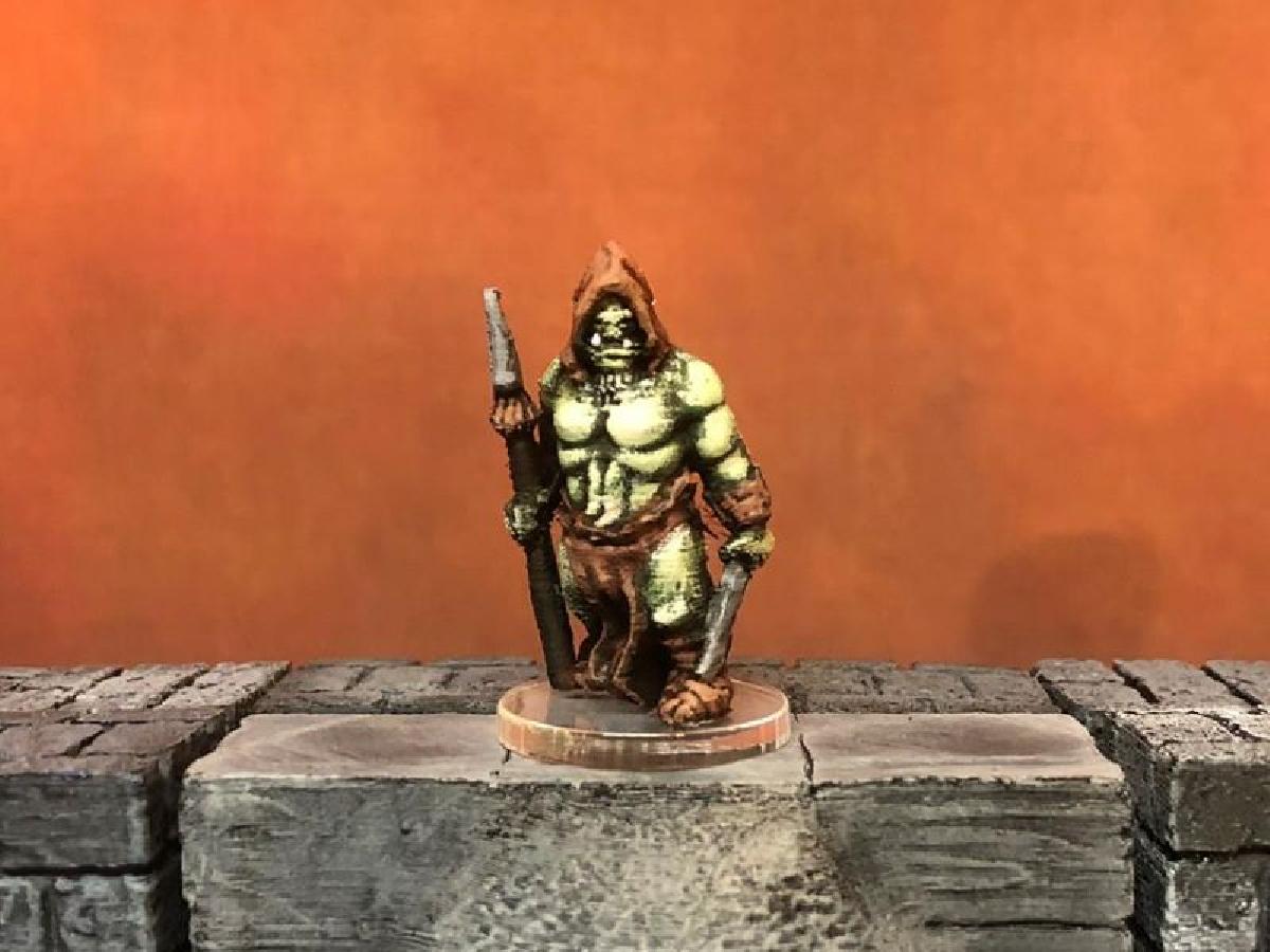D6Modular Fantasy: Meio Orc (escala de 28mm/32mm)