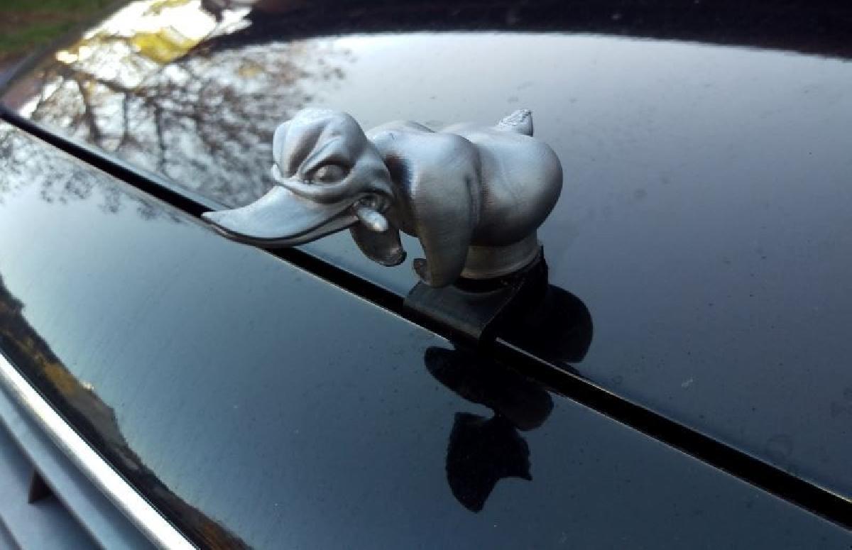 Ornamento de Capo de Pato Volvo V70 iii & S80 ii (06 )