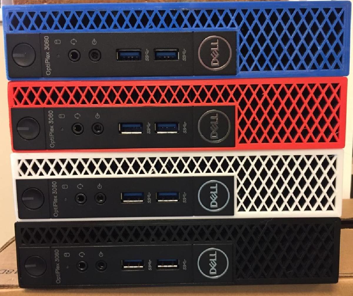 Moldura frontal compativel com DELL 3060 5060 7060 micro cases   adicione um toque de cor ao seu PC