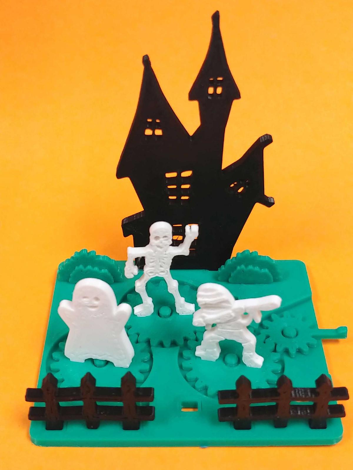 Cartao de Kit de Festa de Halloween Assustador