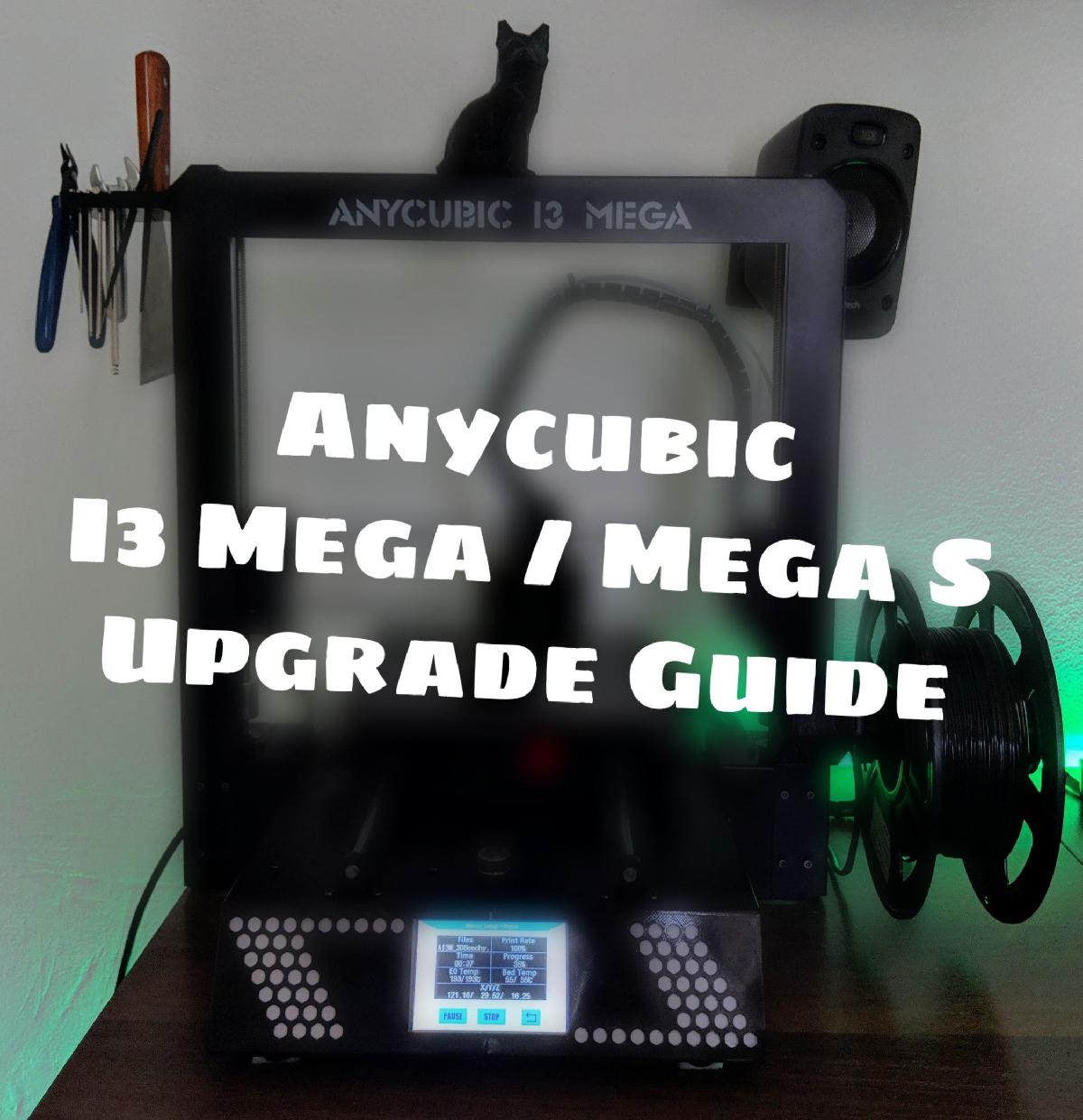 Anycubic I3 Mega / Mega S Manual de Melhorias / Configuracoes do Cura