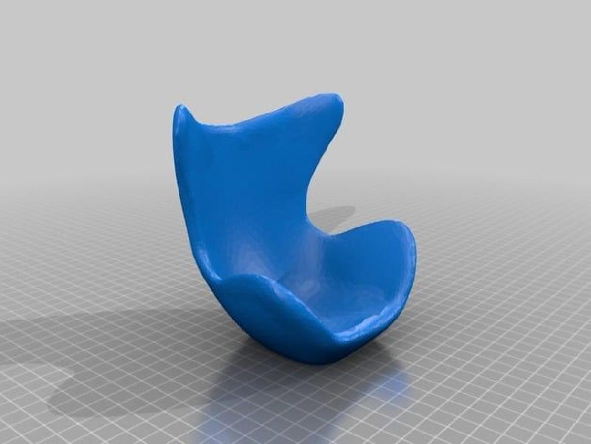 Cadeira Egg Jacobsen para Barbie