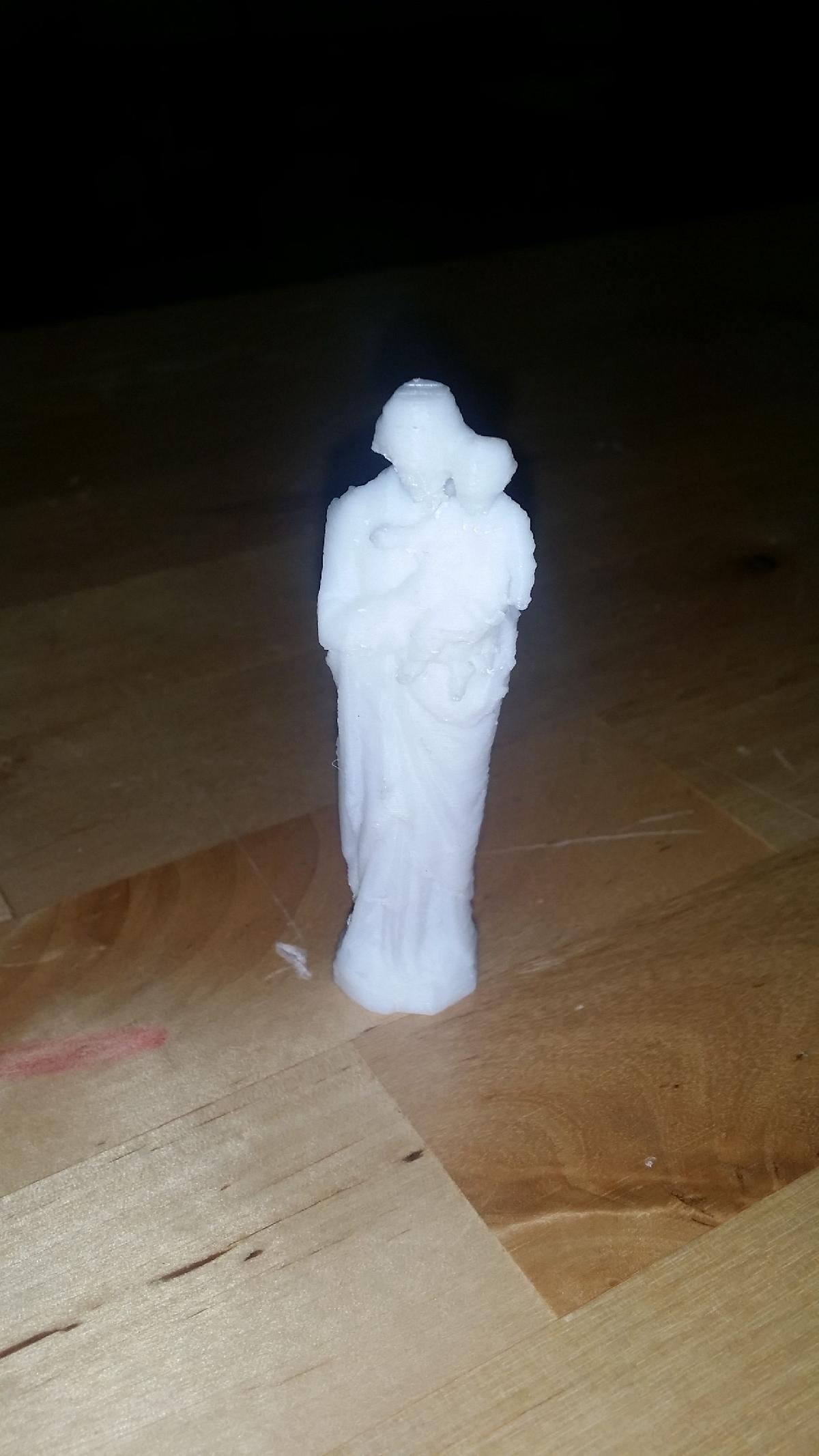 Escaneamento da estatua de Sao Jose