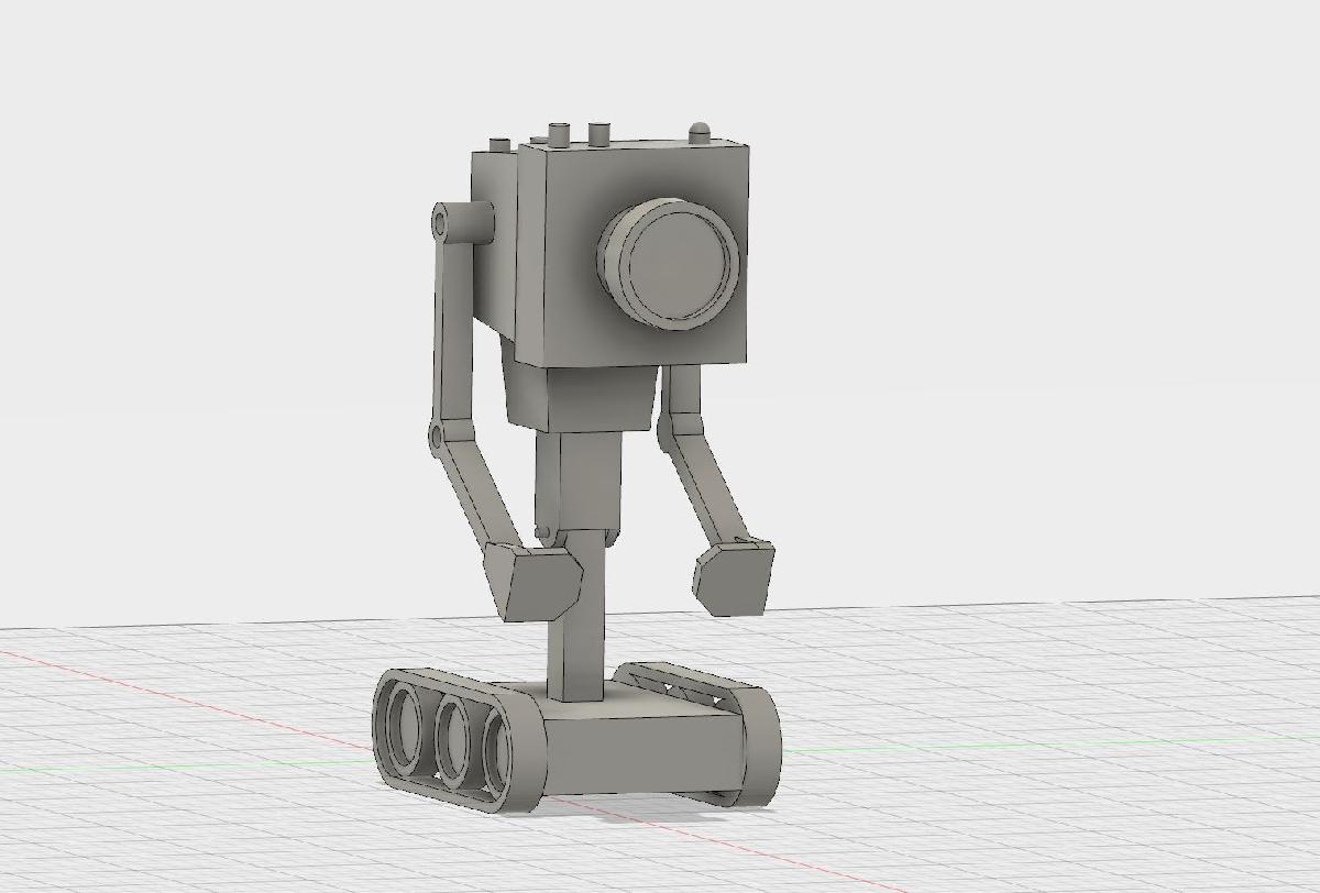 Arquivo STEP do Robo da Manteiga de Rick e Morty