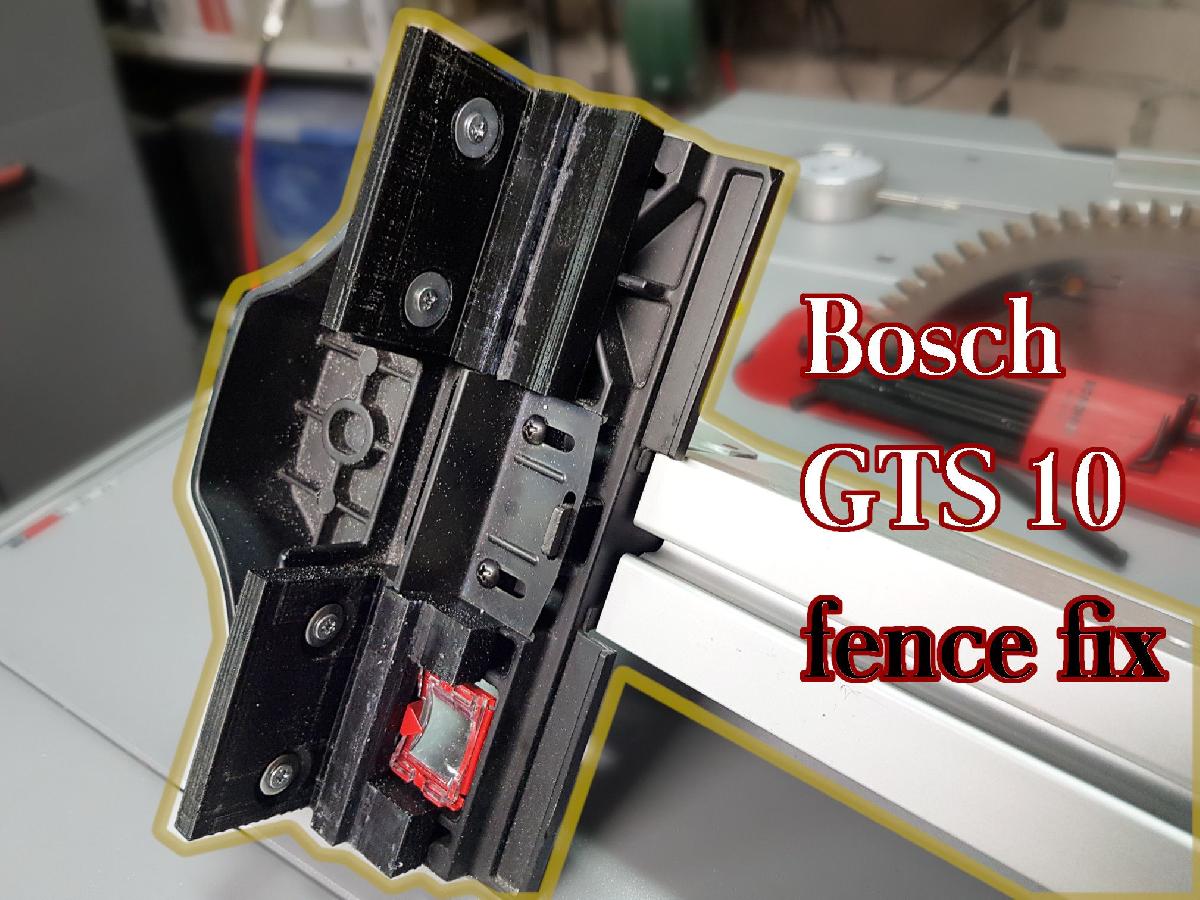 guia deslizante Bosch GTS 10 XC fixo/atualizacao