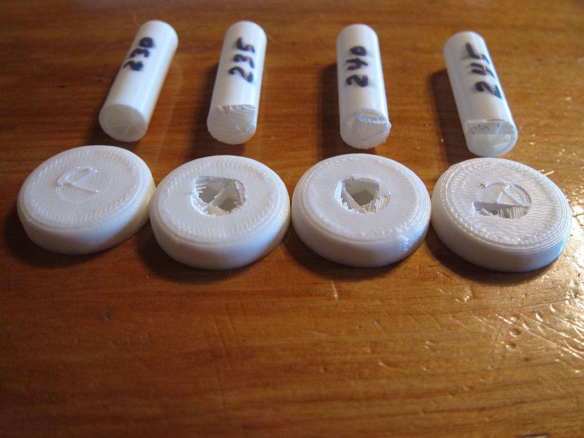 Peca de Calibracao de Temperatura de Impressao