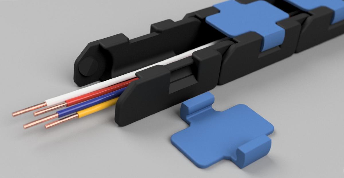 Corrente de arraste de cabo v45