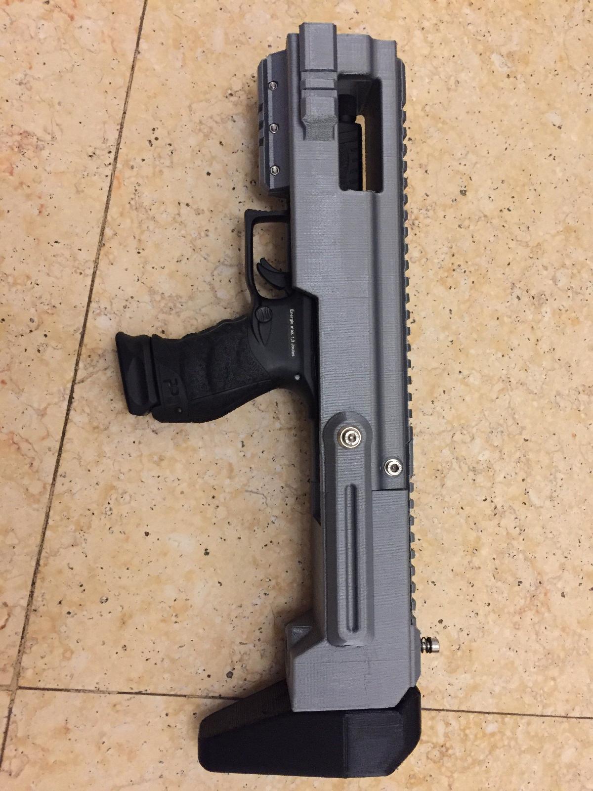 MINI & GRANDE PDW (Kit de Conversao de Carbina de Airsoft)