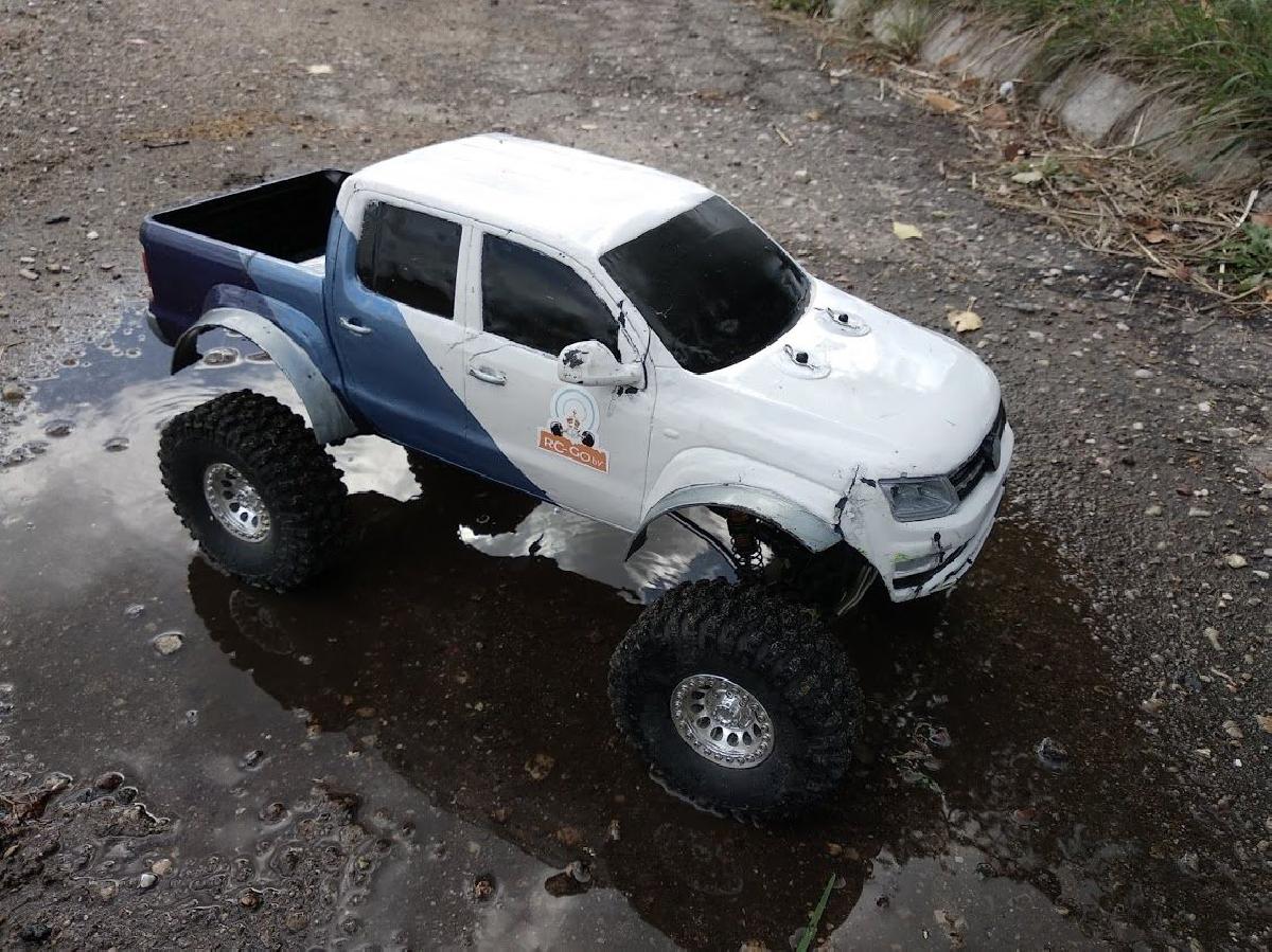 Carroceria VW Amarok (carros RC escala 1:10)