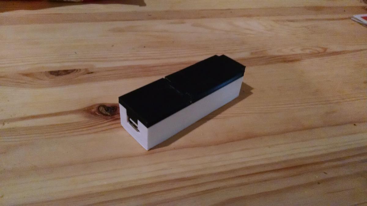 caixa de bateria de 5v USB para 9v