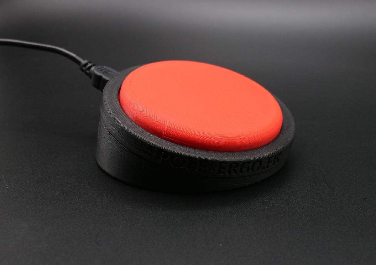 Interruptor ergonomico e adaptavel USB