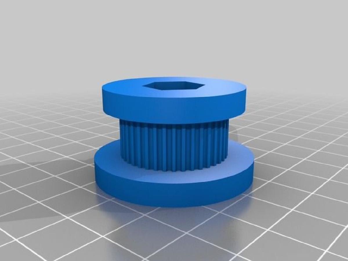 Polia ajustavel K40 Laser para correia GT2 de 20T 5/8mm + 6mm de largura