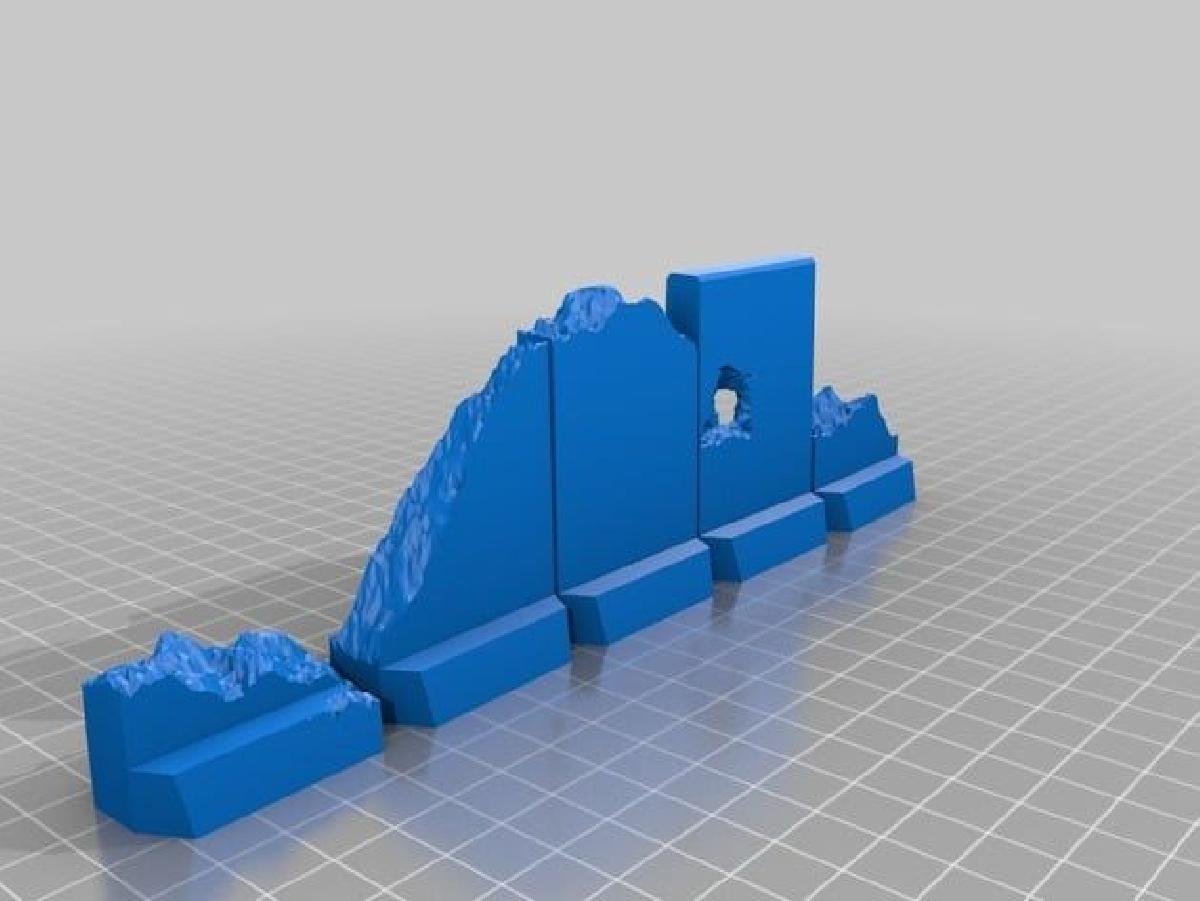 Muro Bremer para jogos de 28mm