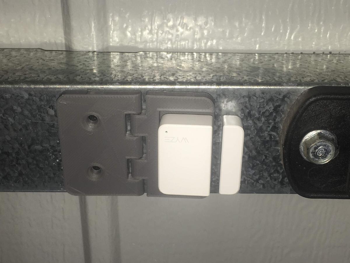 Sensor de dobradica de porta Swingaway para porta de garagem/correio WyzeCam Sense
