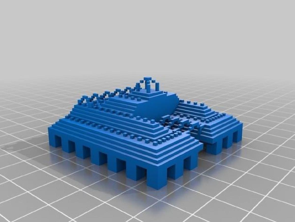 Monumento Oceanico do Minecraft