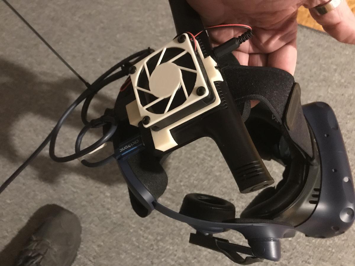 Adaptador de ventilador refrigerador sem fio HTC Vive