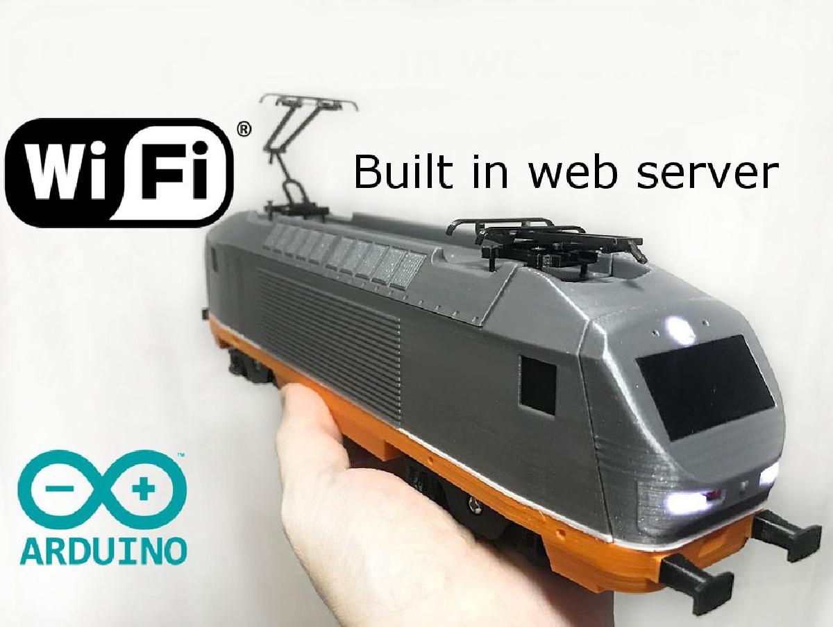 Hectorrail 141 Wifi locomotive for OS Railway   fully 3D printable railway system