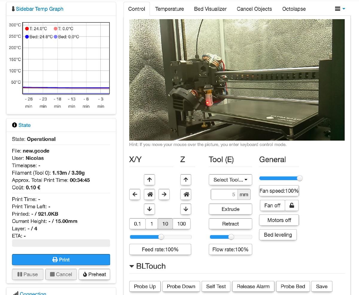 O que e o Octoprint e todos os plugins uteis de backup