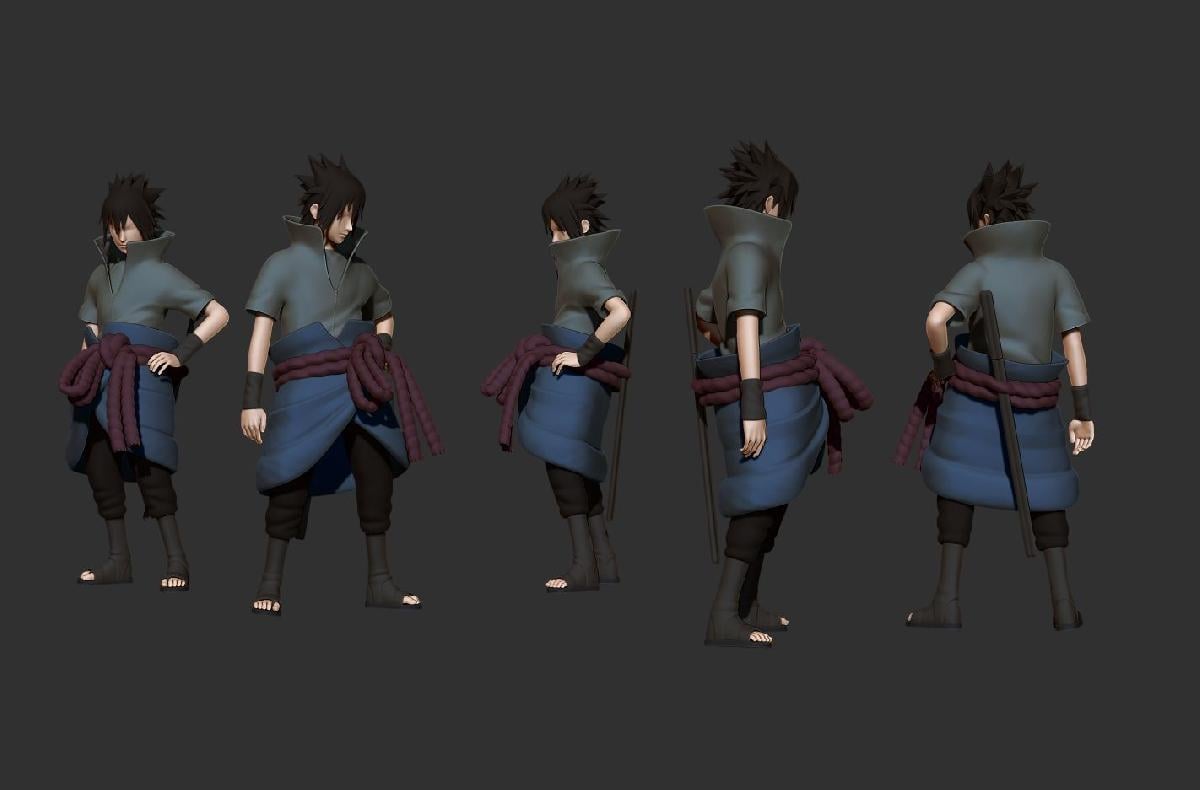 NARTUO Uchiha Sasuke Susanoo PARTE 2