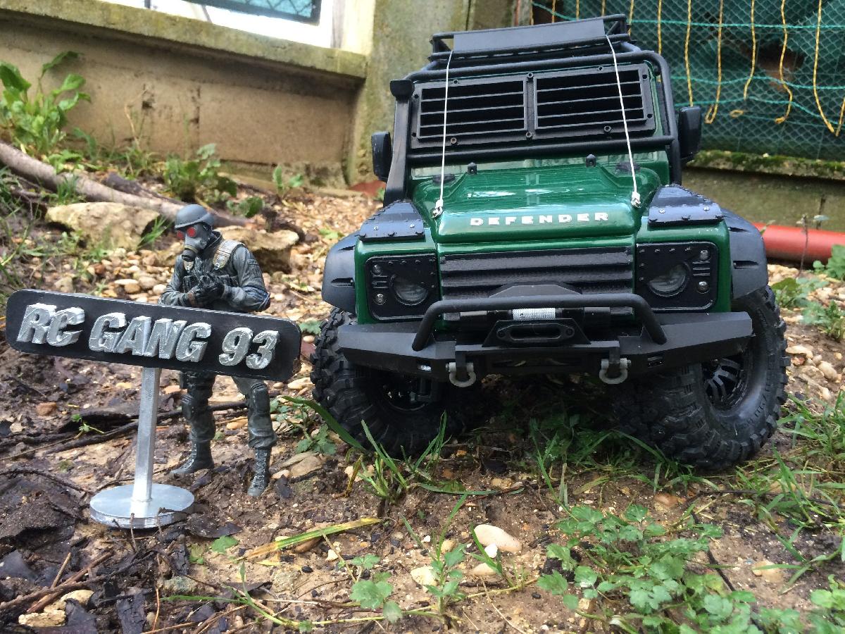 escudo tipo GSG9 para traxxas trx 4 (RC GANG 93)