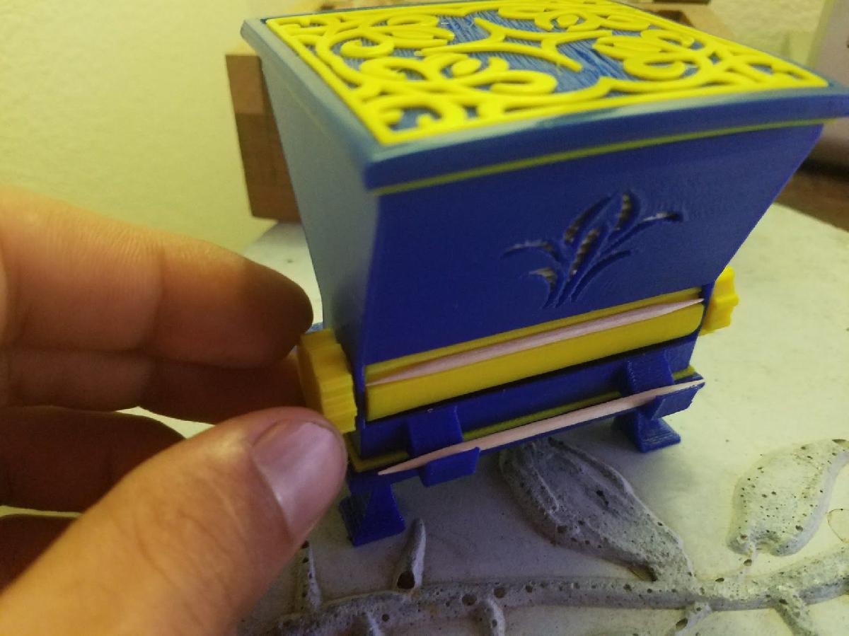 Dispensador de palitos de dente