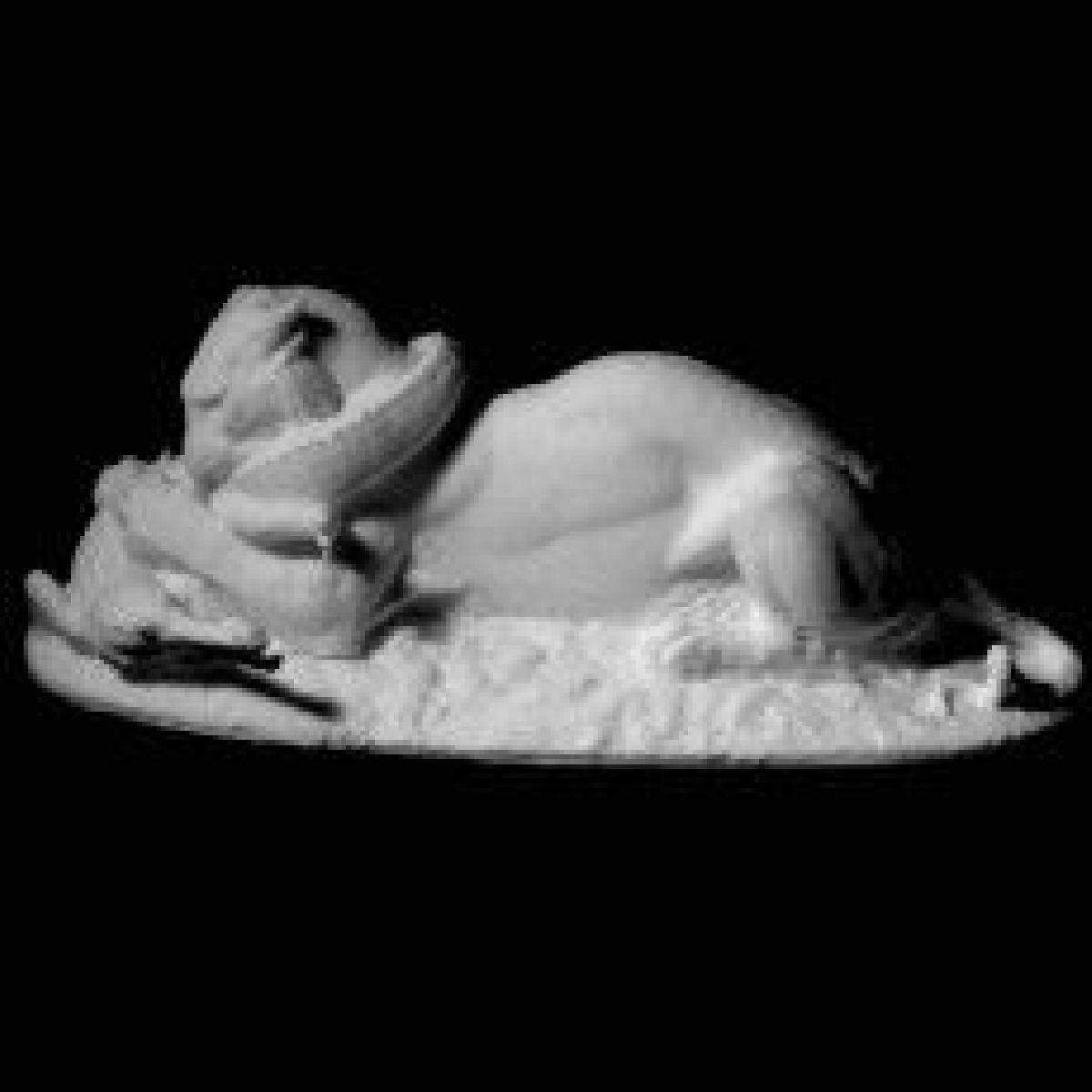 Tigre devorando um Gavial; Ny Carlsberg Glyptotek (Copenhague, Dinamarca)