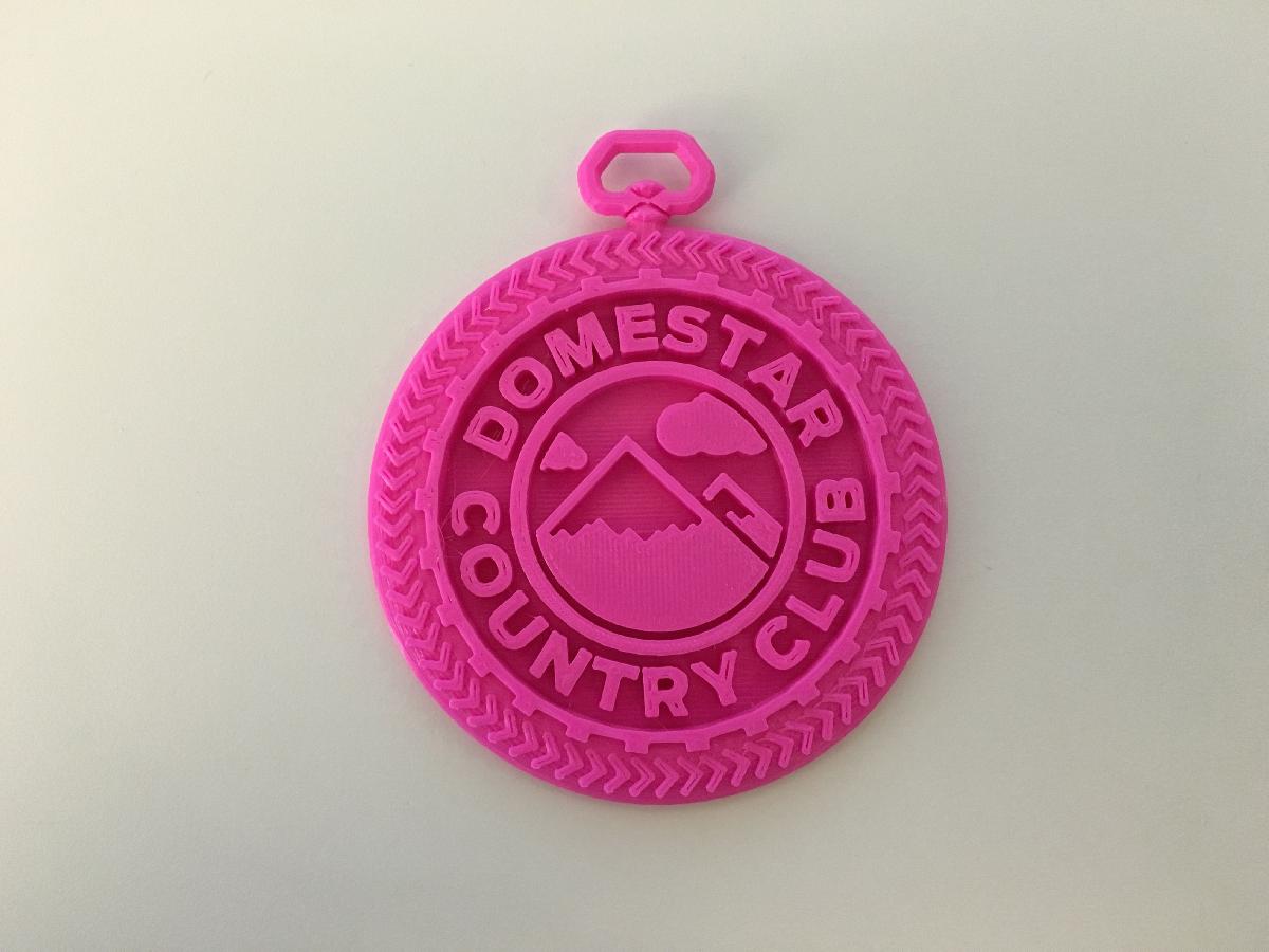 Medalhao do Clube de Campo DomeStar