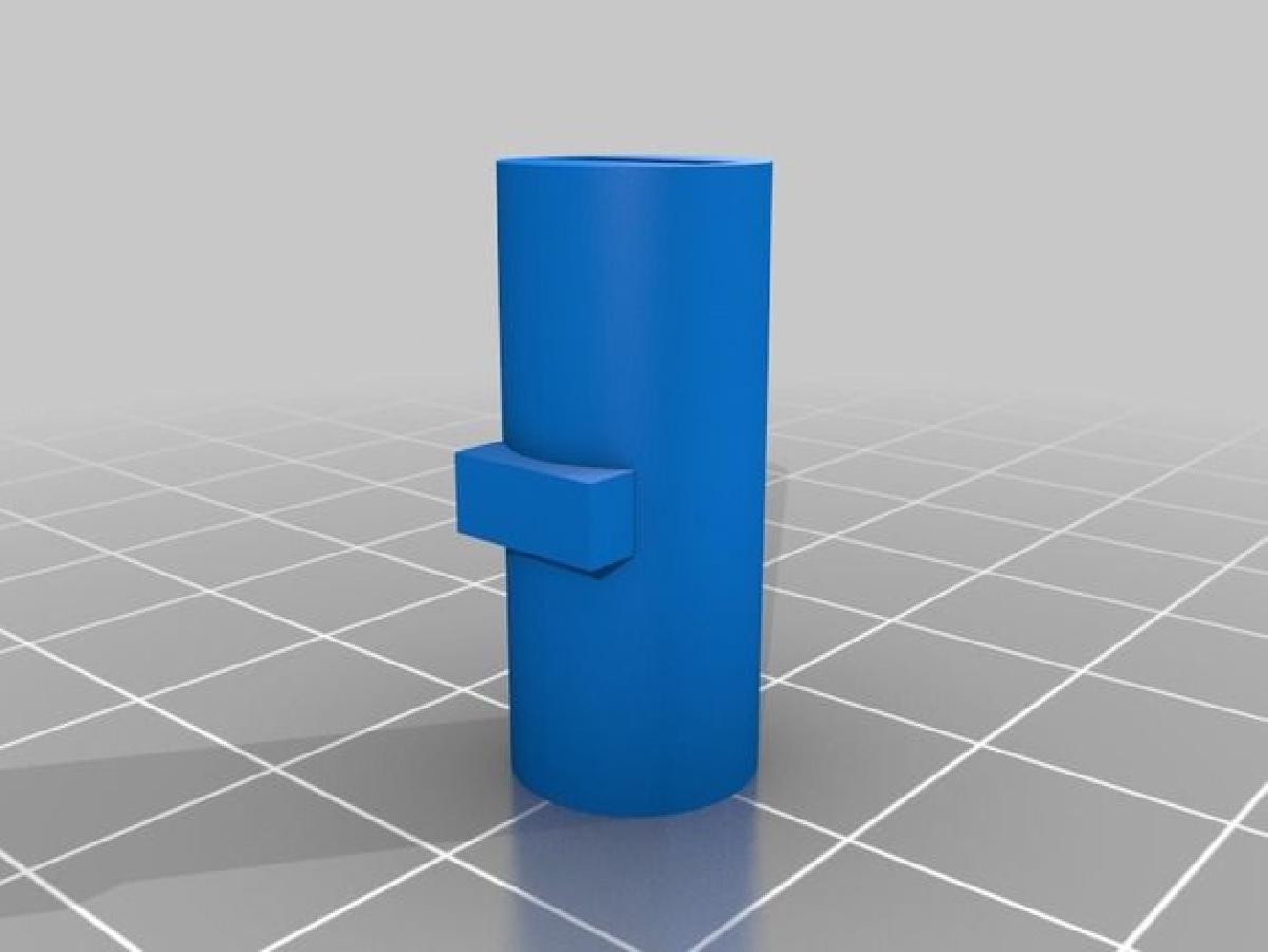 Peca azul de reposicao para a fechadura inteligente August