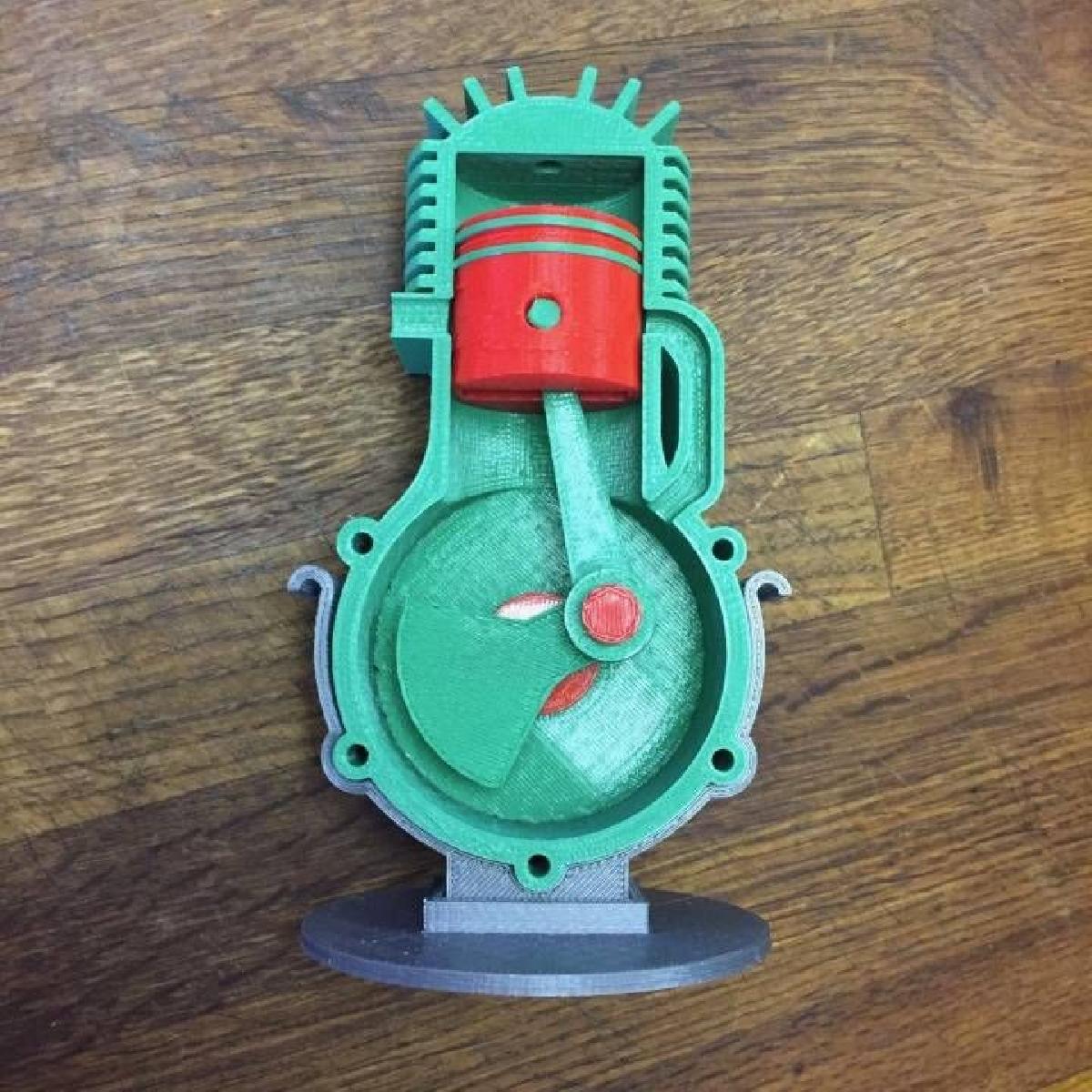 modelo de motor de 2 tempos