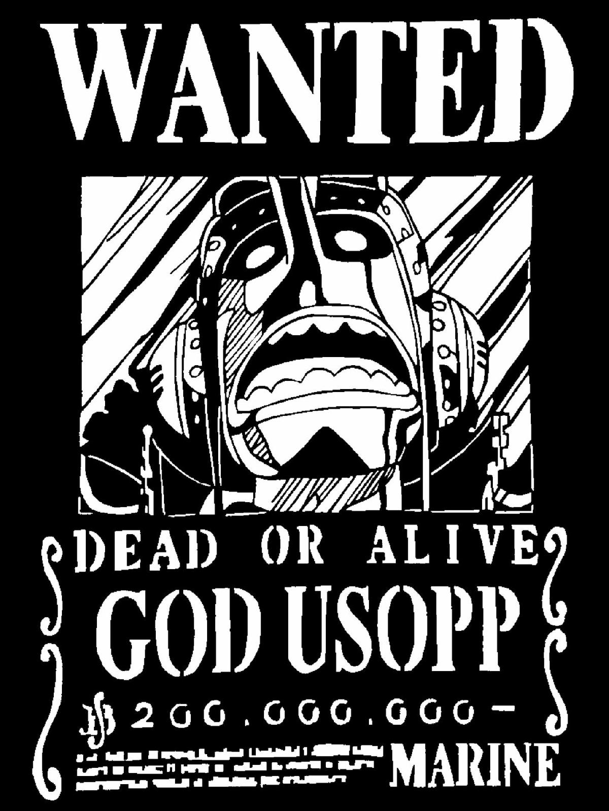 Cartaz de Procurado Ussop