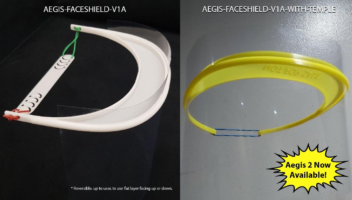 Protetor Facial Aegis para COVID 19