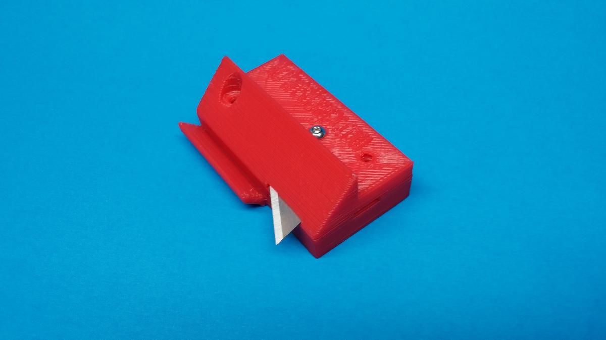 Cortador de Bevel de 45 Graus para Placa de Espuma (Usa uma Lamina de Utilidade)