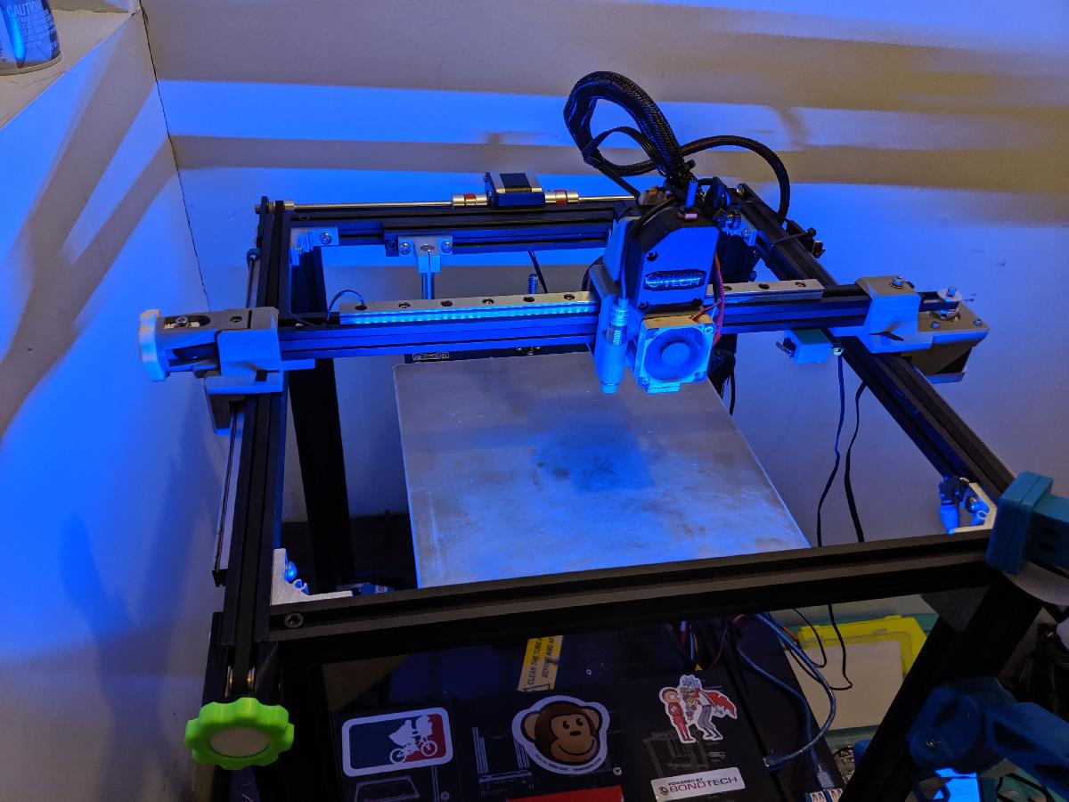 Ender 5   Trilhos Lineares e Direto Drive