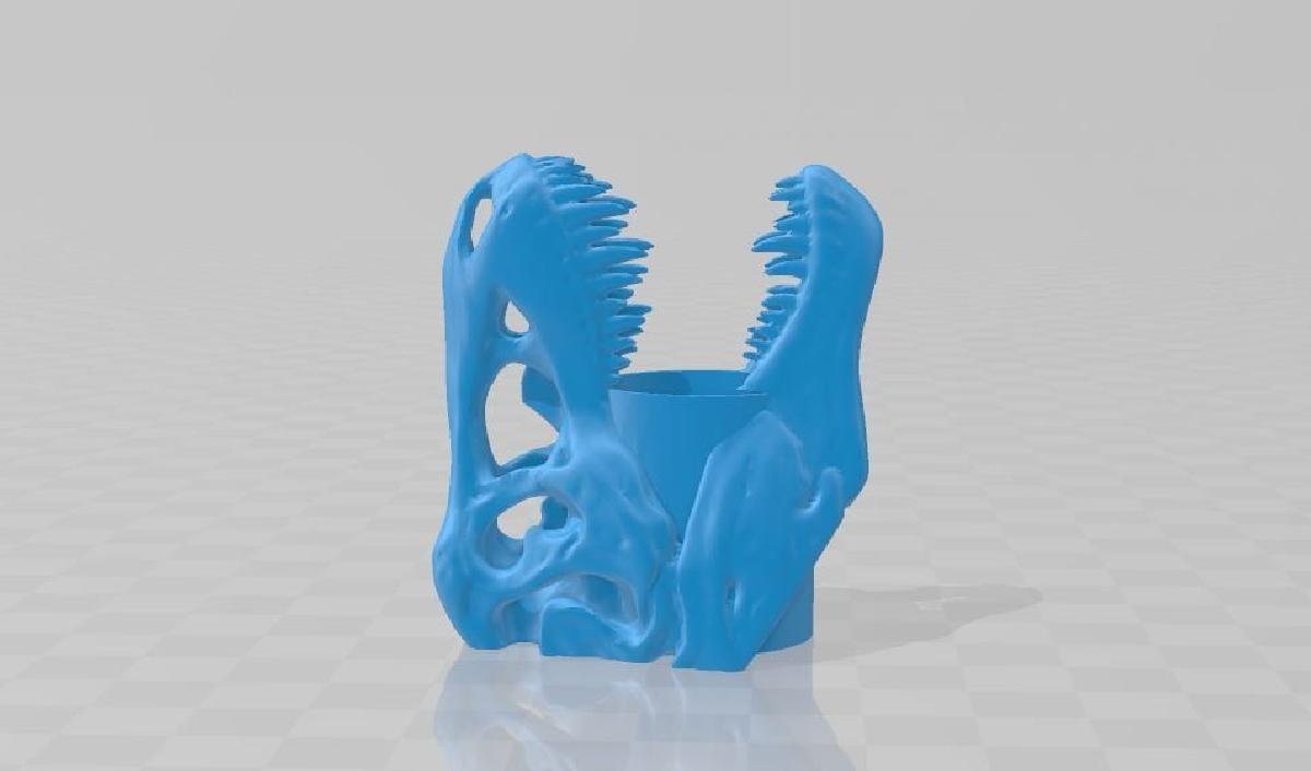 Deslizador de lenco de escoteiro T Rex Skull