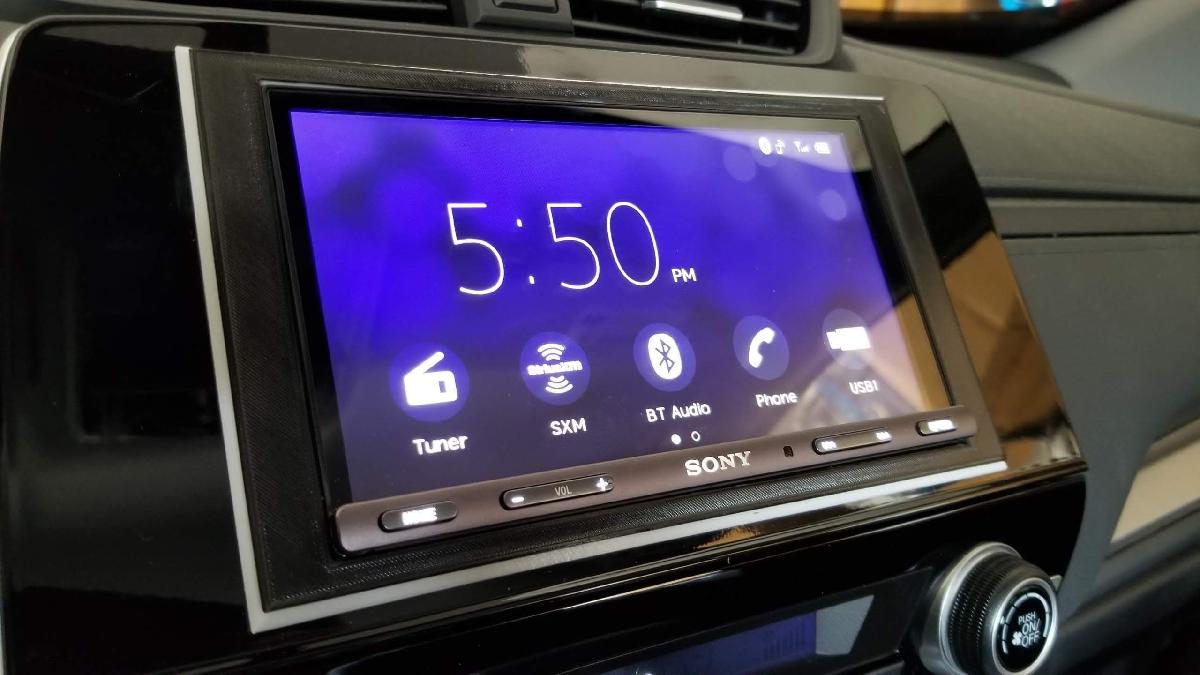 Moldura do painel do Honda CR V 2019 (SONY XA VAX5000)