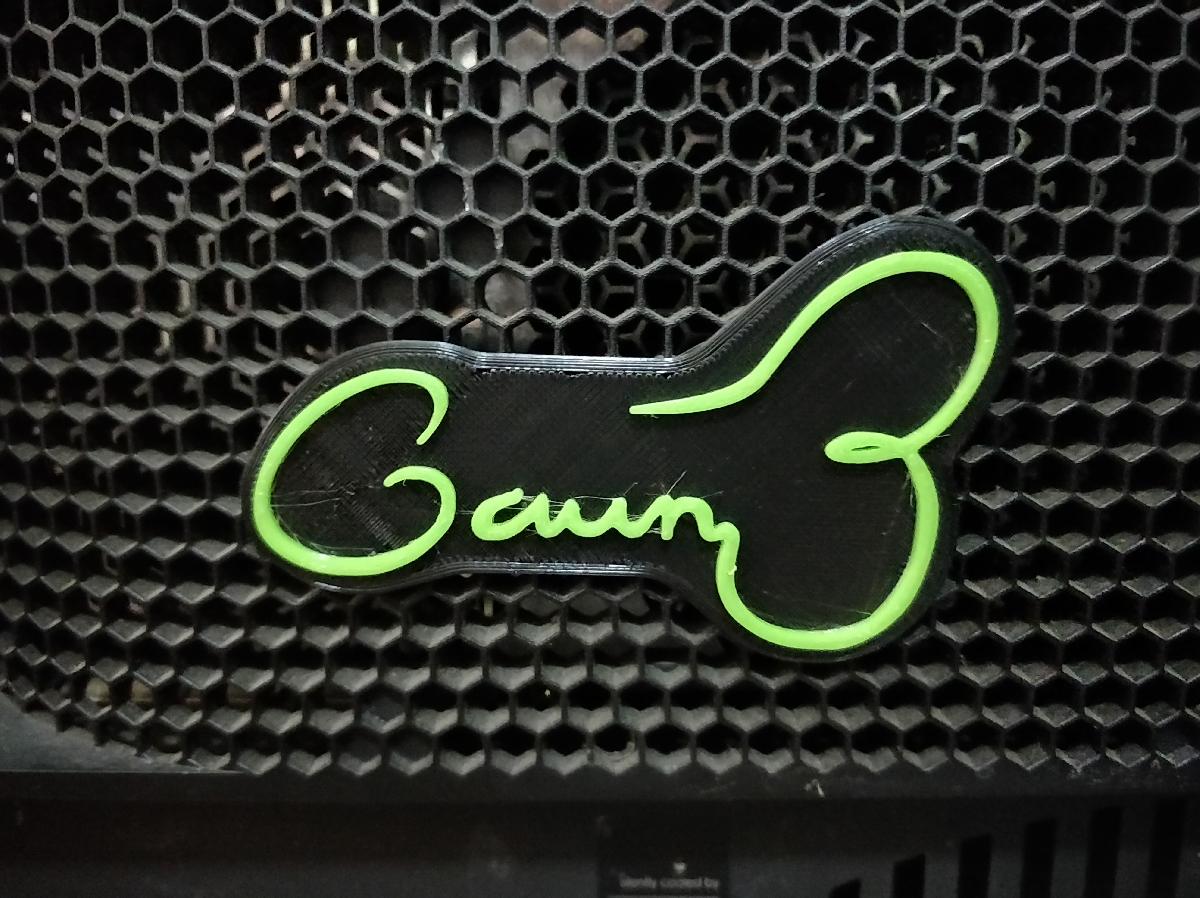 Logotipo da Edicao Signature de Gavin Belson do Vale do Silicio