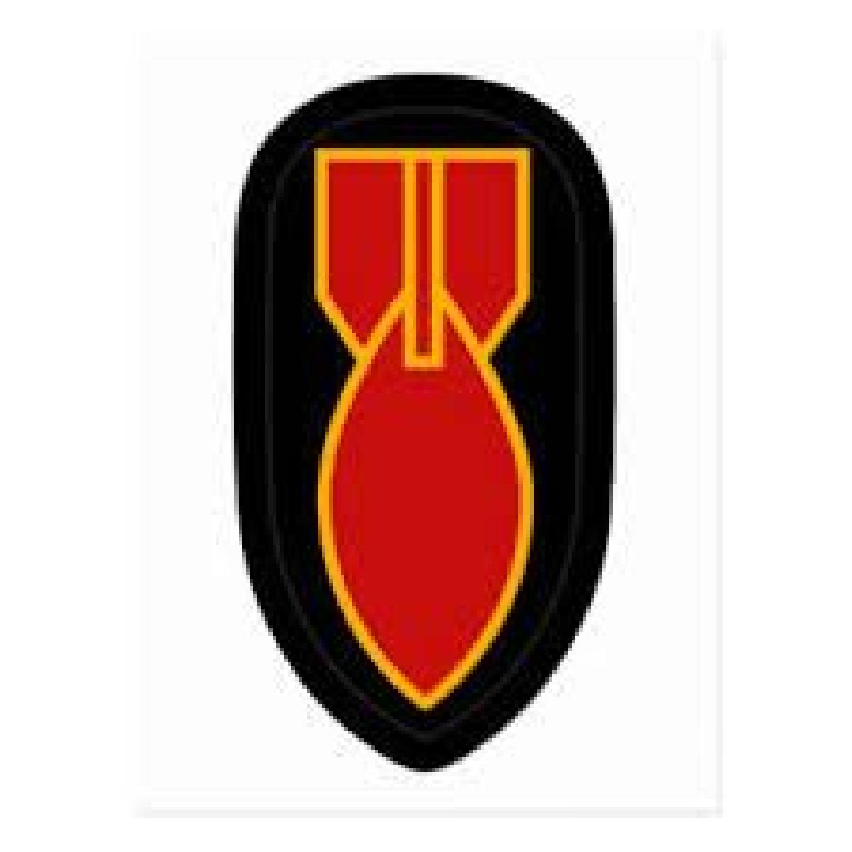 Emblema de Desativacao de Bombas da Segunda Guerra Mundial