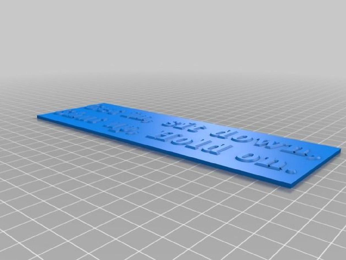 Entre, Sente se, Cale se, Aguarde.