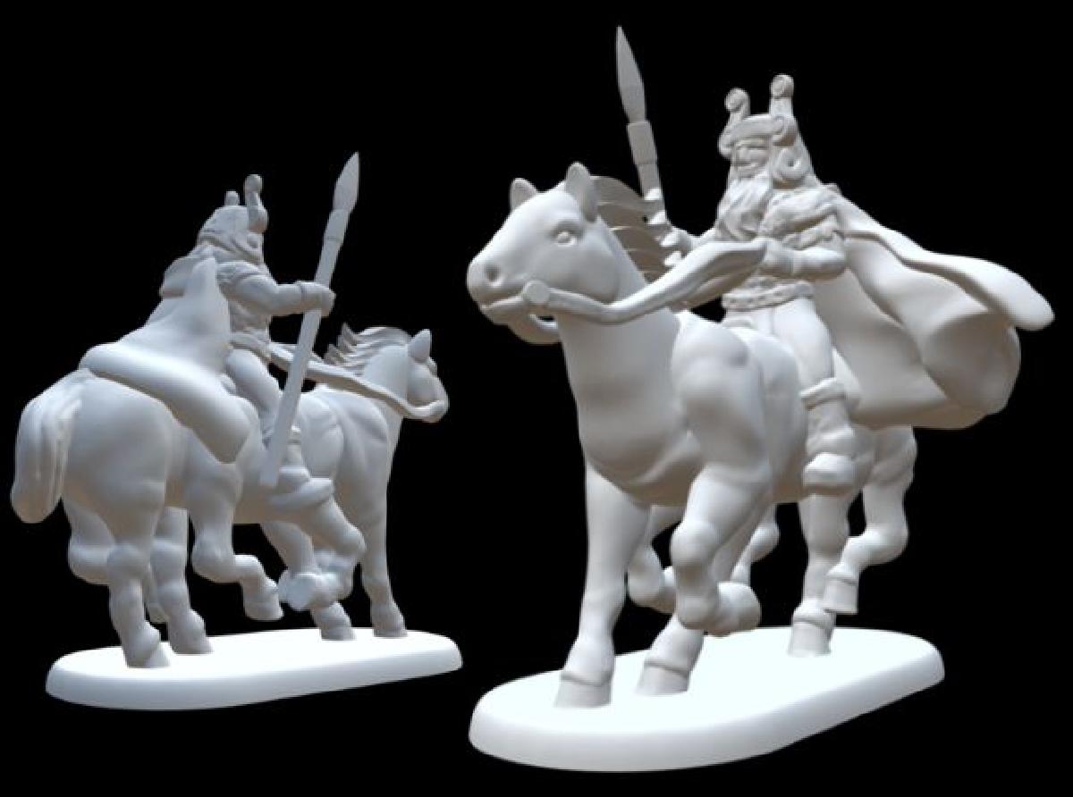 Odin em Sleipnir (escala de 18mm)