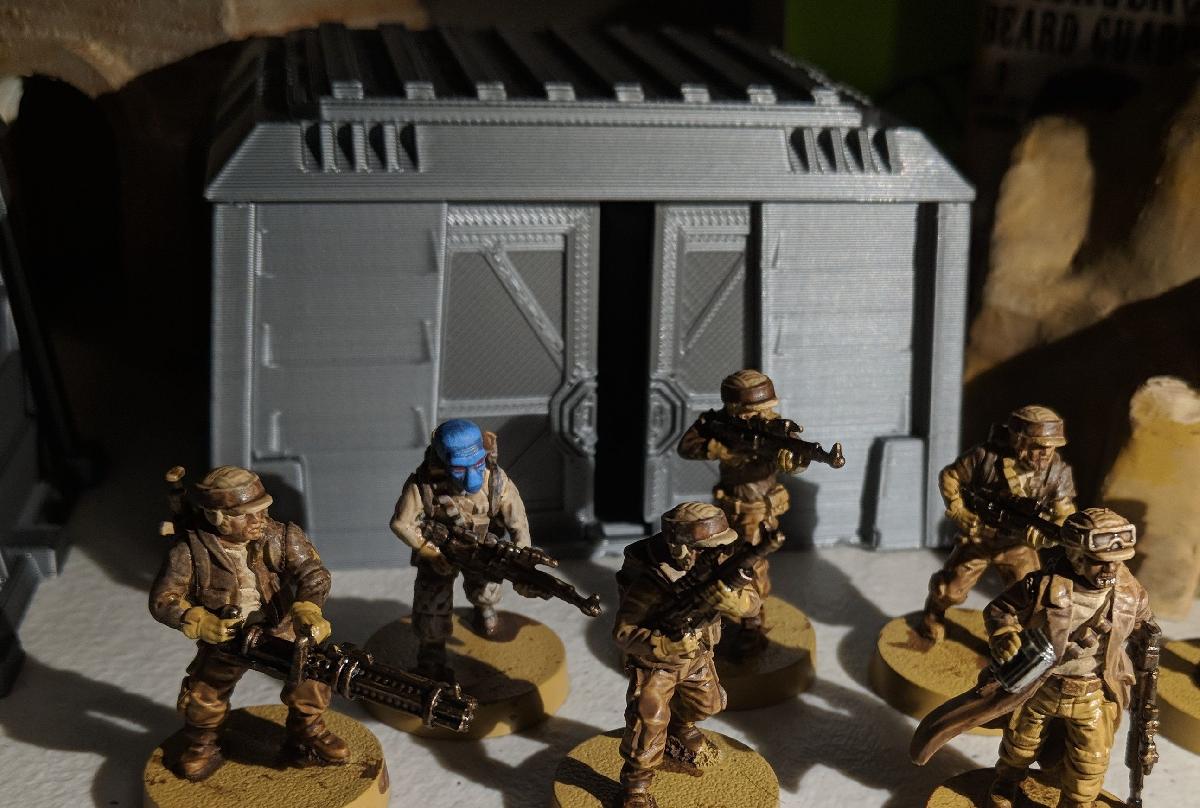 Terreno da Legiao de Star Wars   Bunkers Imperiais