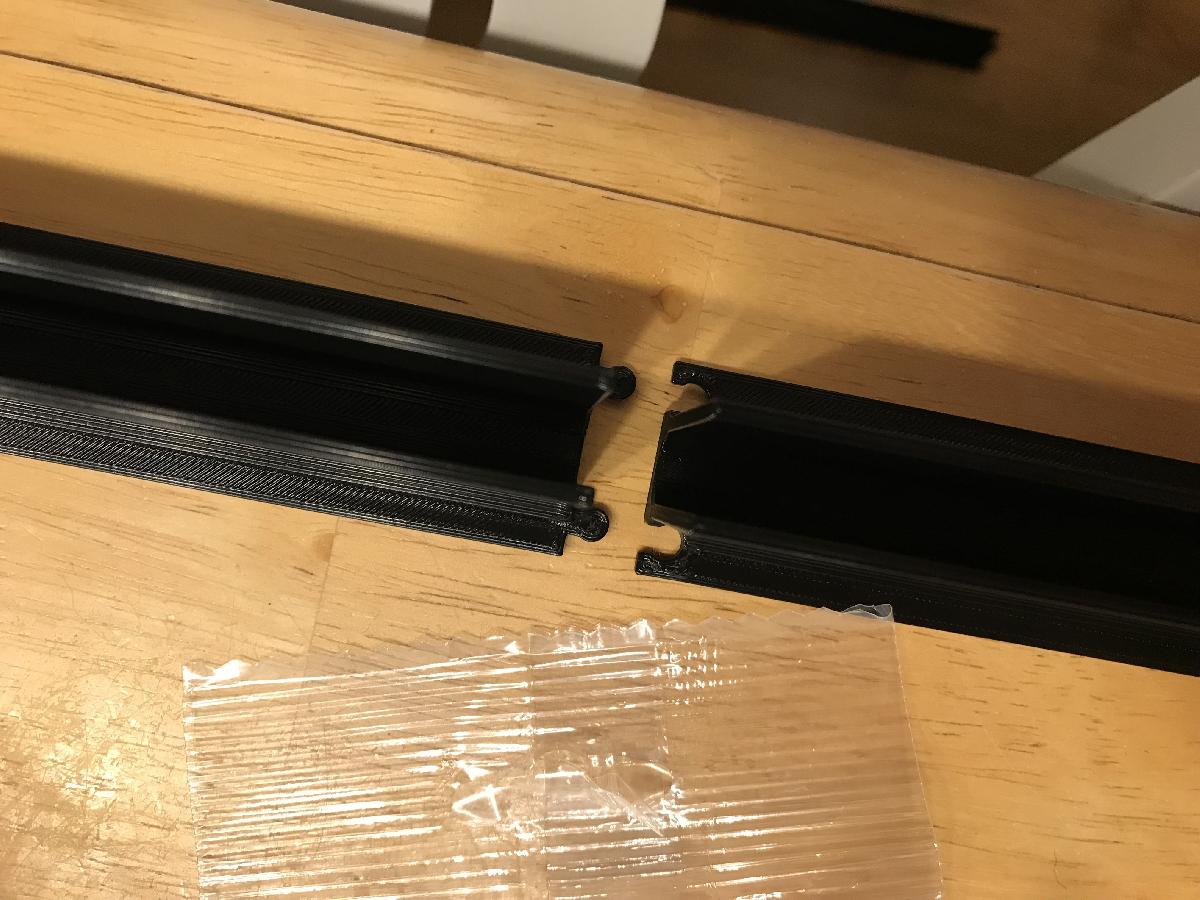 Trilho para cortina blackout