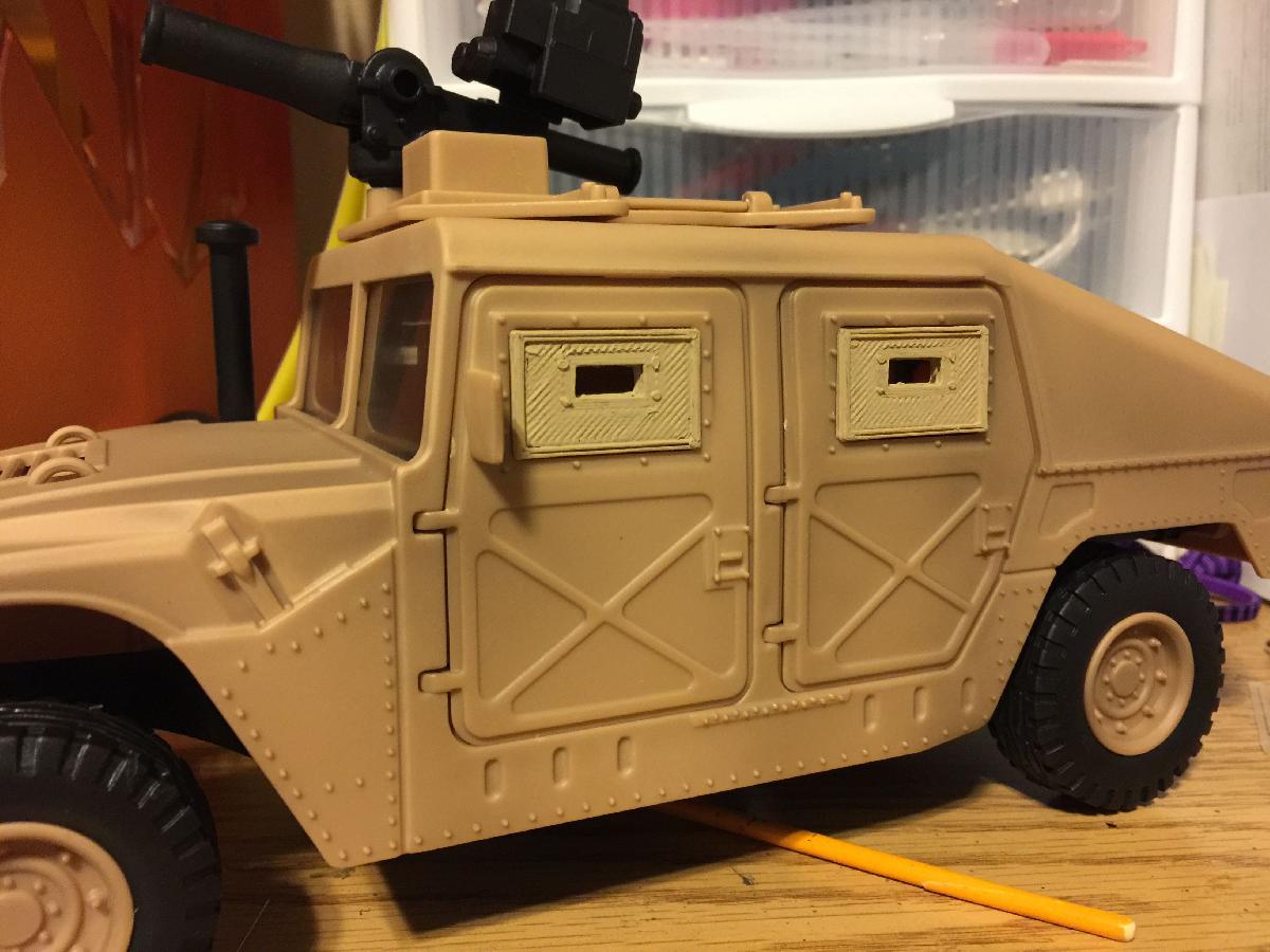 Painel de Armadura de Janela para Humvee PTE