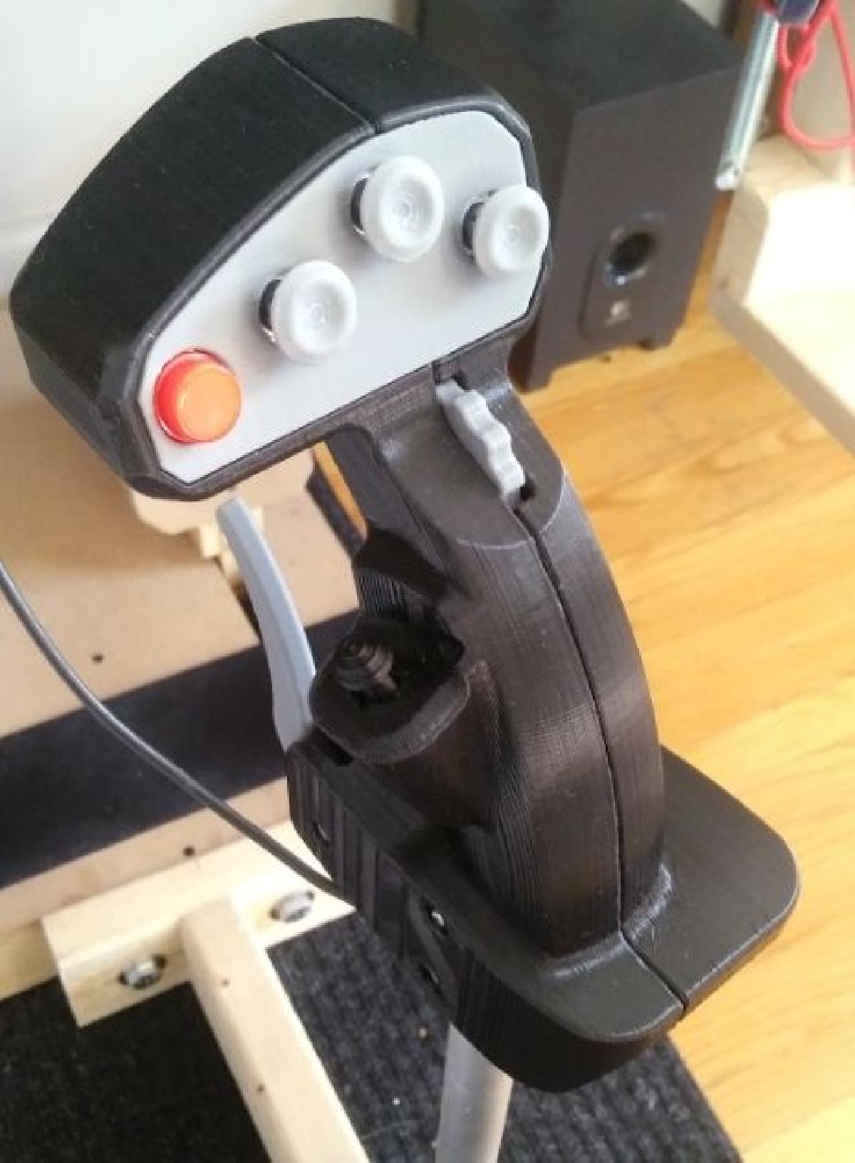 Conversao de joystick personalizado Extreme 3D Pro
