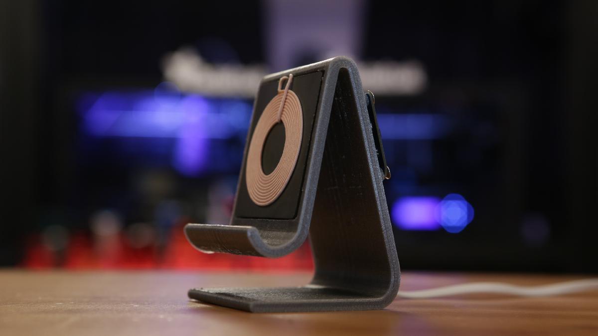 Suporte de Carregamento Sem Fio Qi para Dispositivos Moveis