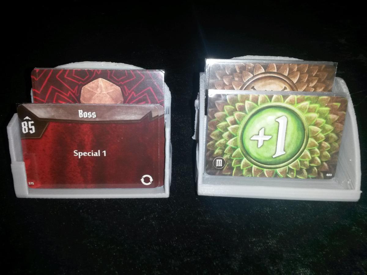 Suporte para Baralho de Batalha de Gloomhaven e Suporte para Baralho de IA de Monstros