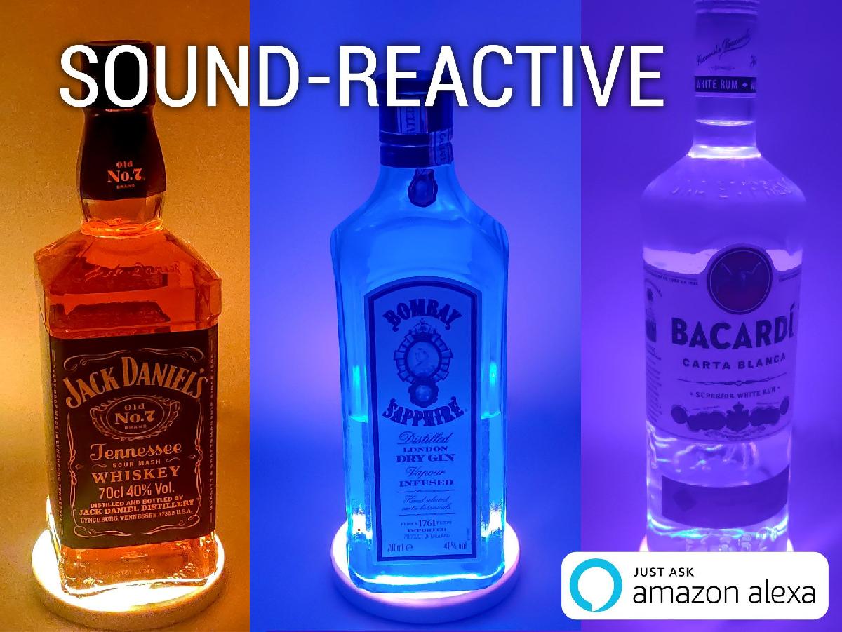 Tapete de Iluminacao de Garrafa IoT